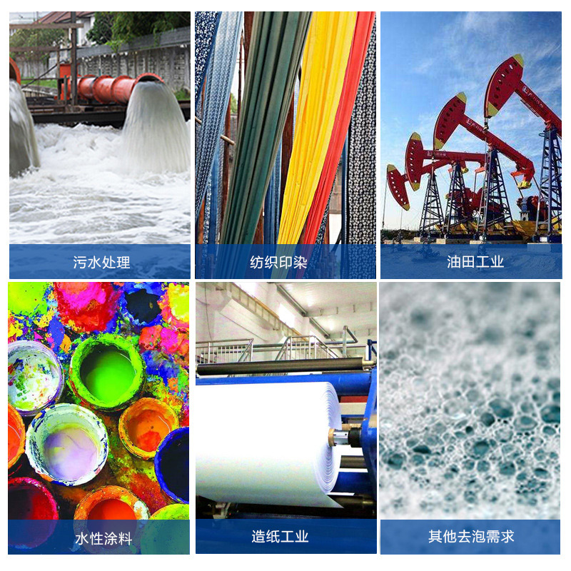 （圖：有機(jī)硅消泡劑運(yùn)用）